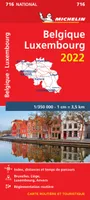 Carte Nationale Belgique, Luxembourg 2022