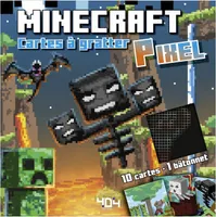 Minecraft - Mes cartes à gratter pixel