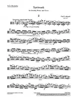 Spielmusik, op. 43/1. string orchestra (viola also solo), flutes and oboes. Partie soliste.