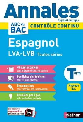 Annales Bac 2024 Espagnol Terminale - Corrigé