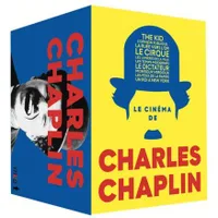 Coffret Cube Charles Chaplin : Le kid + les temps modernes + l'opinion publique + le dictateur + la