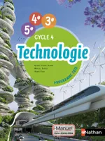 Technologie cycle 4 (5ème/4ème/3ème) - Livre + Licence élève - 2016