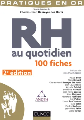 RH au quotidien - 2e éd. - 100 fiches, 100 fiches
