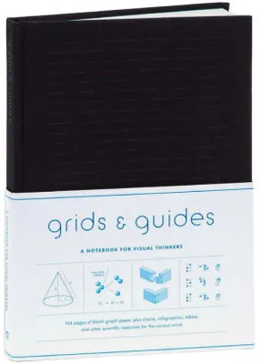 Grids & Guides (Black) A Notebook for Visual Thinkers /anglais