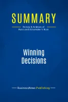 Summary: Winning Decisions, Review and Analysis of Russo and Schoemaker's Book