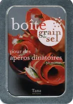 Apéros dinatoires - boite grain de sel, 50 recettes