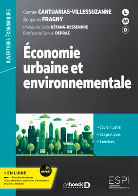 Économie urbaine et environnementale, Cours, cas pratiques, exercices:  Licence 3, Master, Formation professionnelle