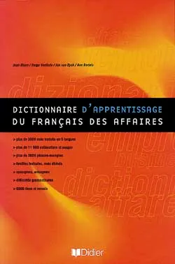 DAFA - Dictionnaire d'apprentissage du français des affaires - Livre, Dictionnaire