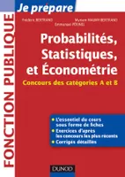 Probabilités, Statistiques et Econométrie - Concours des catégories A et B, Concours des catégories A et B