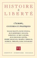 Revue Histoire et Liberté nº52 - L'Europe, Cultures et politiques, L'Europe, cultures et politiques
