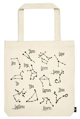 Tote bag constellations astrologiques