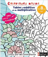 Coloriages malins - Tables d'addition et de multiplication - Dès 8 ans