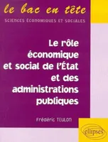 Le rôle économique et social de l'État et des administrations publiques
