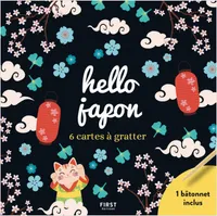 Hello Japon - 6 cartes à gratter