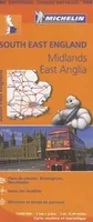 Régional Grande-Bretagne, 504, Carte Régionale South East England, Midlands, East Anglia