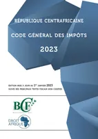 République Centrafricaine - Code général des impôts 2023