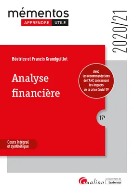 Analyse financière, Cours intégral et synthétique