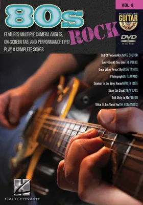 '80s Rock / Guitar Play-Along DVD Volume 9