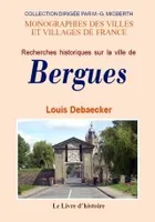 Recherches historiques sur la ville de Bergues en Flandre