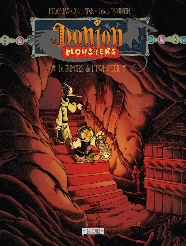 Livres BD Donjon monsters., 12, Le grimoire de l'inventeur , donjon niveau 5 Joann Sfar, Lewis Trondheim, Nicolas Keramidas