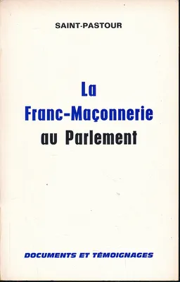 La franc-maconnerie au parlement