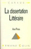 La dissertation litteraire [Paperback] Preiss A