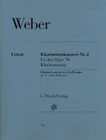 Clarinet Concerto No. 2 E Flat Major Op. 74, Klavierauszug