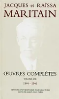 Oeuvres complètes Maritain VIII