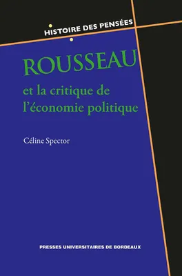 Rousseau et la critique de l'économie politique