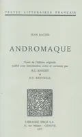 Andromaque, Texte de l'édition originale de 1667