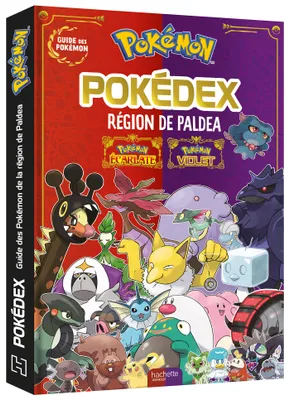 Pokémon - Pokédex de Paldéa - Guide officiel de Paldéa, Pokémon Violet - Pokémon Ecarlate