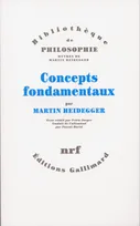 Oeuvres de Martin Heidegger. Section II, cours 1923-1944., [4], Concepts fondamentaux