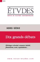 Revue Etudes - Dix grands débats, Hors-Série
