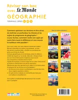 Livres Scolaire-Parascolaire Cahiers de vacances Réviser son bac avec le monde : Géographie 2018, Terminale L ES et S Collectif