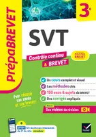 Prépabrevet SVT 3e - Nouveau Brevet 2025, cours, méthodes & sujets de brevet corrigés