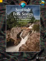 Scottish Folk Songs, 30 Traditional Pieces. voice and piano.