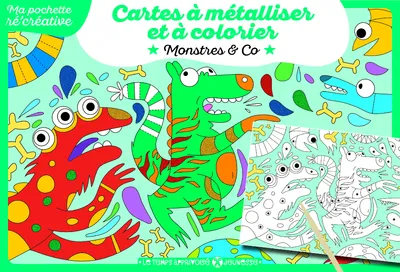Cartes à métalliser - Monstres & Co Julien Canavezes