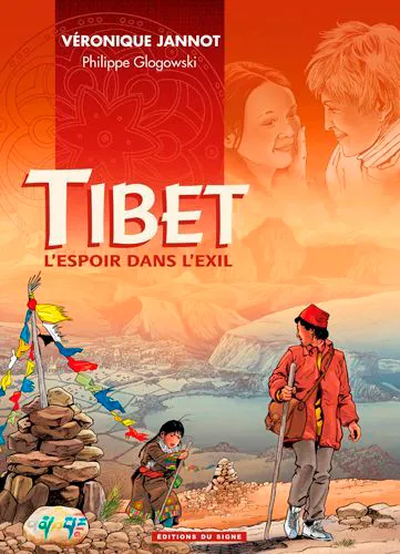 Livres BD Les Classiques Tibet L'Espoir Dans L'Exil, l'espoir dans l'exil Véronique Jannot, Philippe Glogowski