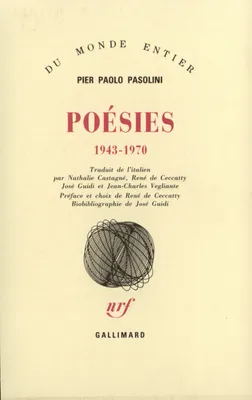 Poésies, (1943-1970)
