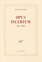 Opus incertum., [3], 1984-1986, Opus incertum, (1984-1986)
