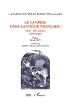 Le vampire dans la poésie française, XIXe - XXe siècles - Anthologie