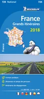 8100, Carte Nationale Grands Itinéraires France 2018