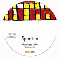 Spontan palier 1, 1re année lv1 lv2 pack de 10 cd audio de remplacement