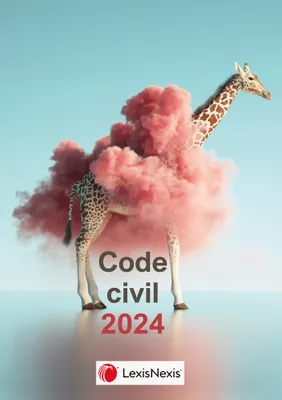 Code civil 2024 - Jaquette Girafe nuage