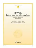 Pavane pour une infante défunte, trumpet in Bb and piano.