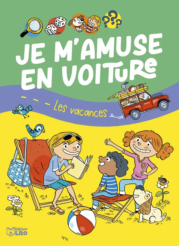 Jeux et Jouets Loisirs créatifs Livres loisirs créatifs Les vacances : je m'amuse en voiture Laurent Audouin, Virginie Loubier