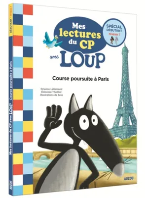 Mes lectures du CP avec Loup, Course-poursuite à Paris