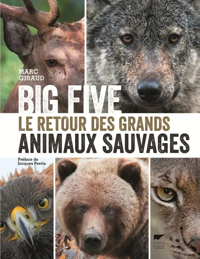 Livres Écologie et nature Nature Faune Big Five, Le retour des grands animaux sauvages Marc Giraud