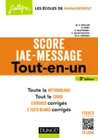 Score IAE-Message - 3e éd. - Tout-en-un, Tout-en-un