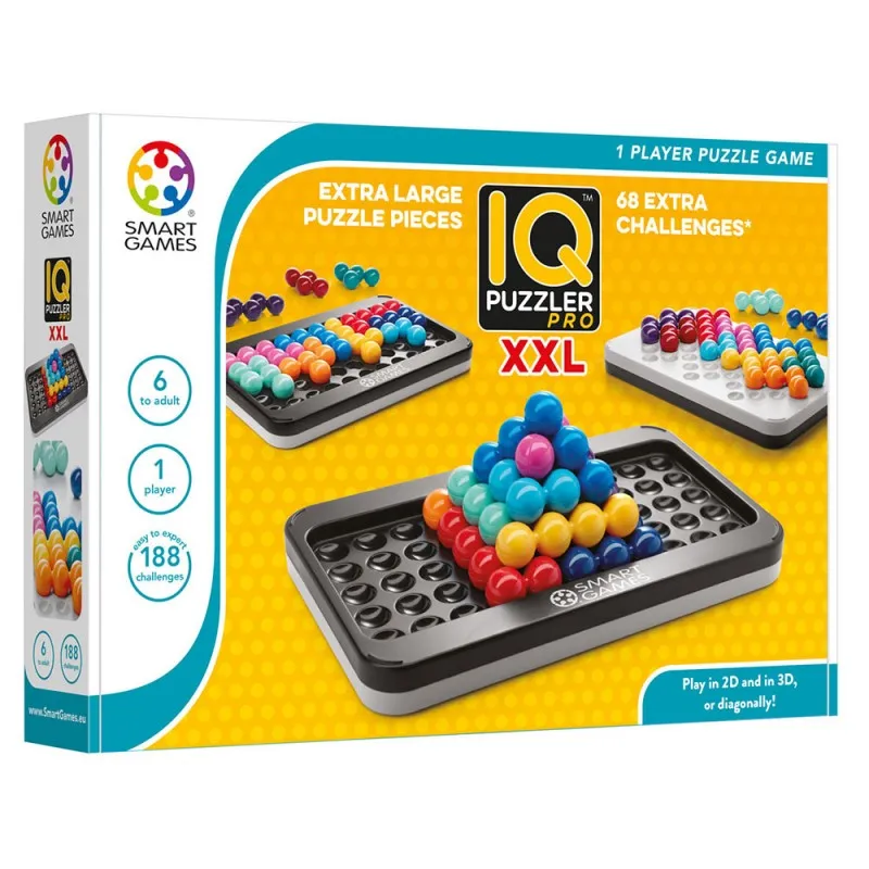 Jeux et Jouets Jeux de société Jeux de logique et casse-tête Iq Puzzle Pro XXL IQ Games